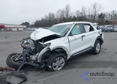 2022 Ford Explorer Xlt z USA, uszkodzony, nr VIN 1FMSK8DH8NGB20897